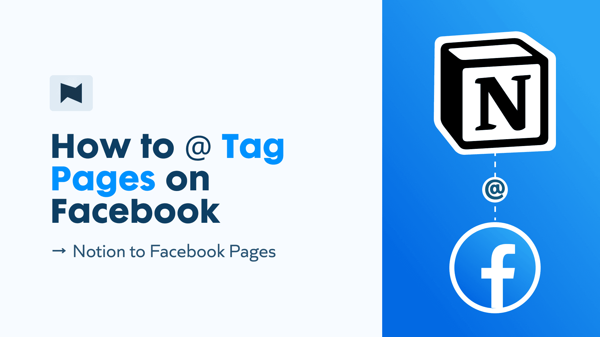 How to @ tag pages on Facebook posts