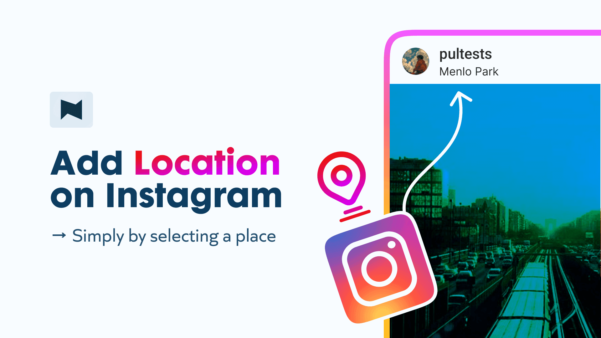How to add location on Instagram posts