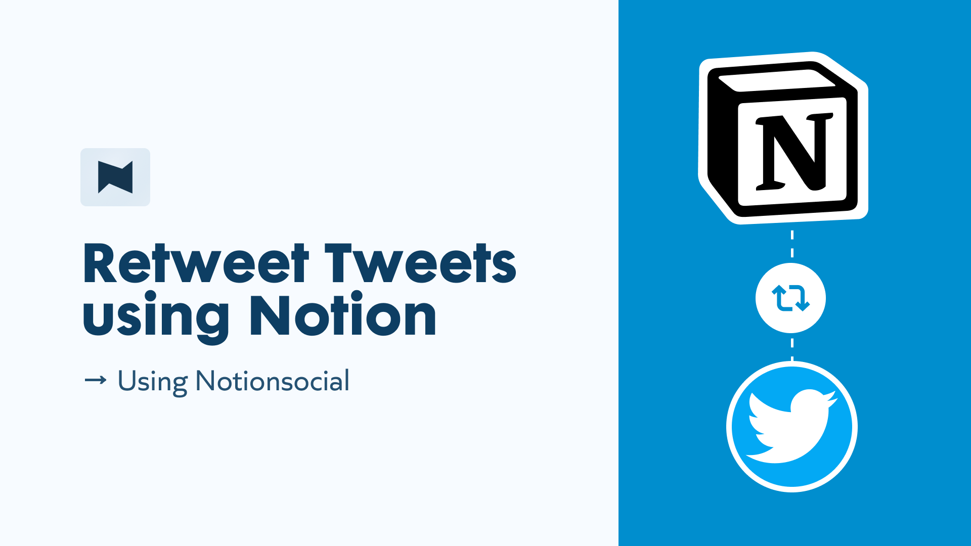 How to Retweet Tweets using Notionsocial